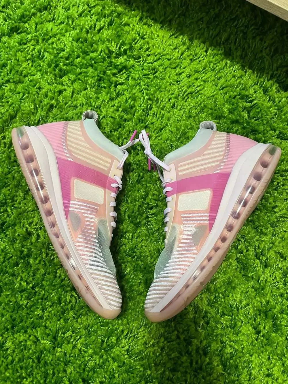 Nike LeBron x John Elliott Icon Tulip Pink Sneakers Size 12 - Picture 5 of 8
